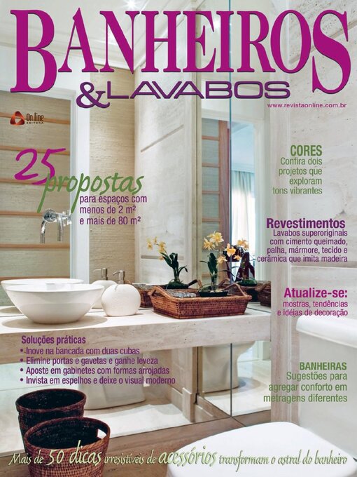 Title details for Banheiros e Lavabos by Online Editora - Available